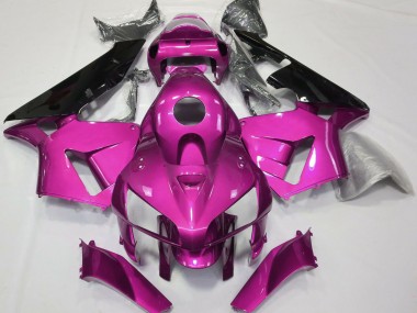 2005-2006 Hot Pink Black CBR Style Honda CBR600RR Motorcycle Fairings Canada