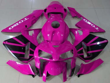 2005-2006 Hot Pink Black OEM Style Honda CBR600RR Motorcycle Fairings Canada