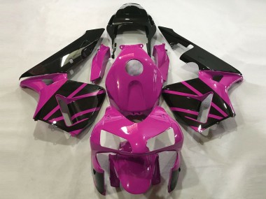 2003-2004 Hot Pink Glossy Black OEM Style Honda CBR600RR Motorcycle Fairings Canada