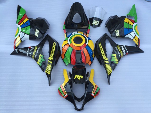 2009-2012 HP Color Wheel 99 Honda CBR600RR Motorcycle Fairings Canada