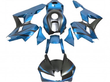 2013-2023 Light Blue Matte Black Honda CBR600RR Motorcycle Fairings Canada