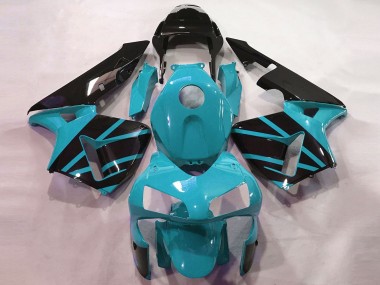 2003-2004 Light Blue Glossy Black OEM Style Honda CBR600RR Motorcycle Fairings Canada