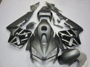 2005-2006 Matte Grey Black Honda CBR600RR Motorcycle Fairings Canada