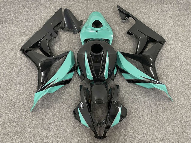 2007-2008 Mint Green Glossy Black Honda CBR600RR Motorcycle Fairings Canada