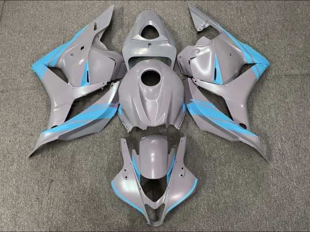 2009-2012 Nardo Grey Light Blue Honda CBR600RR Motorcycle Fairings Canada