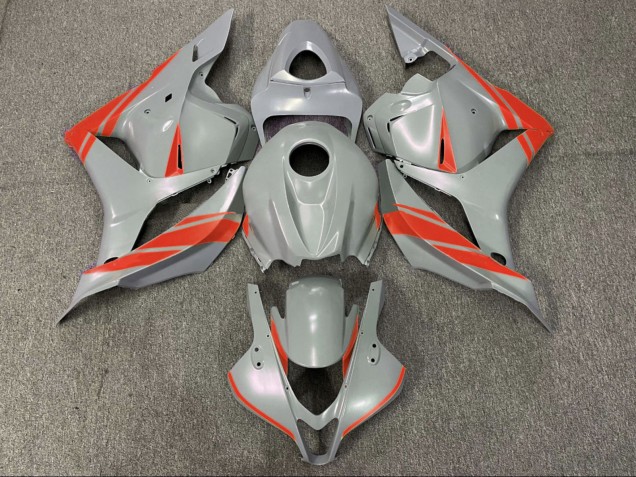 2009-2012 Nardo Grey Red Honda CBR600RR Motorcycle Fairings Canada