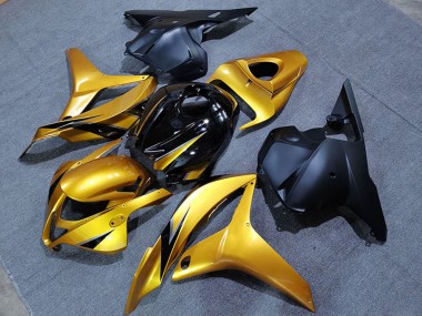 2009-2012 Gold Glossy Black Matte Black OEM Style Honda CBR600RR Motorcycle Fairings Canada