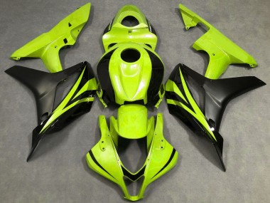 2007-2008 Neon Yellow Matte Black OEM Style Honda CBR600RR Motorcycle Fairings Canada
