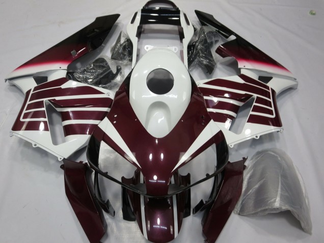 2003-2004 White Dark Purple Honda CBR600RR Motorcycle Fairings Canada