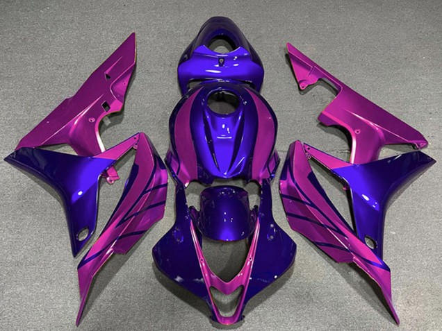 2007-2008 Blue Pink Honda CBR600RR Motorcycle Fairings Canada