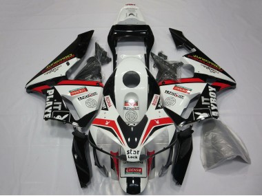 2003-2004 White Red Glossy Black Playboy Honda CBR600RR Motorcycle Fairings Canada