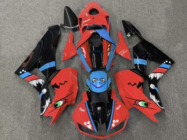 2013-2023 Red Blue Glossy Black Shark Honda CBR600RR Motorcycle Fairings Canada