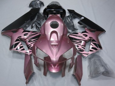 2005-2006 Rose Pink Flame Honda CBR600RR Motorcycle Fairings Canada
