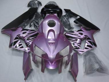 2005-2006 Rose Purple Flame Honda CBR600RR Motorcycle Fairings Canada