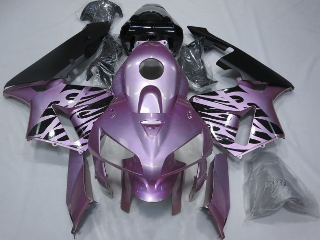 2005-2006 Rose Purple Flame Honda CBR600RR Motorcycle Fairings Canada