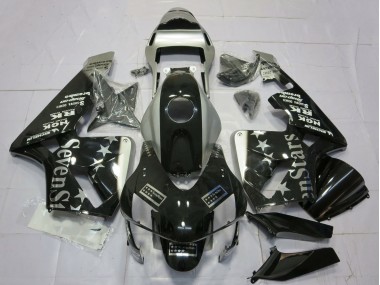 2003-2004 Silver Glossy Black SevenStars Honda CBR600RR Motorcycle Fairings Canada