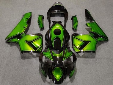 2003-2004 Green Glossy Black Honda CBR600RR Motorcycle Fairings Canada