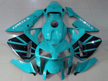 2005-2006 Teal OEM Style Honda CBR600RR Motorcycle Fairings Canada