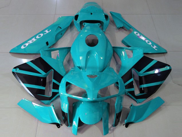 2005-2006 Teal OEM Style Honda CBR600RR Motorcycle Fairings Canada
