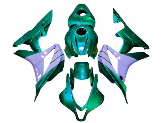 2007-2008 Turquoise Green Milky Purple Honda CBR600RR Motorcycle Fairings Canada