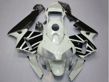 2003-2004 White Glossy Black OEM Style Honda CBR600RR Motorcycle Fairings Canada
