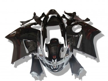 1996-2007 Glossy Black Grey Honda CBR1100XX Motorcycle Fairings Canada