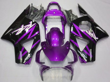 2002-2003 Purple Glossy Black Honda CBR954RR Motorcycle Fairing Canada