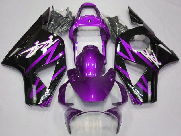 2002-2003 Purple Glossy Black Honda CBR954RR Motorcycle Fairing Canada