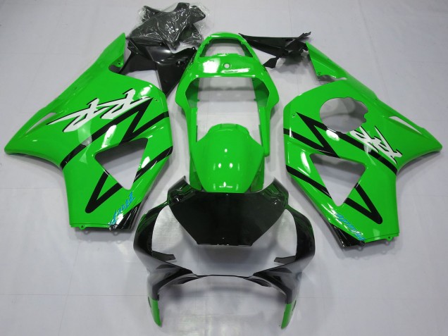 2002-2003 Green Glossy Black Honda CBR954RR Motorcycle Fairing Canada