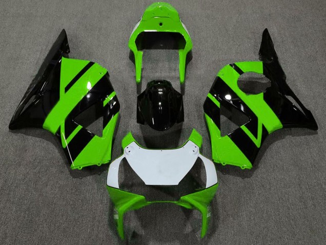 2002-2003 Green Glossy Black White Green OEM Style Honda CBR954RR Motorcycle Fairings Canada