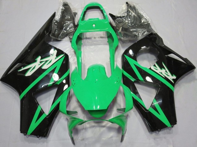 2002-2003 Green Glossy Black Honda CBR954RR Motorcycle Fairings Canada