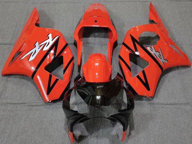 2002-2003 Red Glossy Black Stripe Honda CBR954RR Motorcycle Fairings Canada
