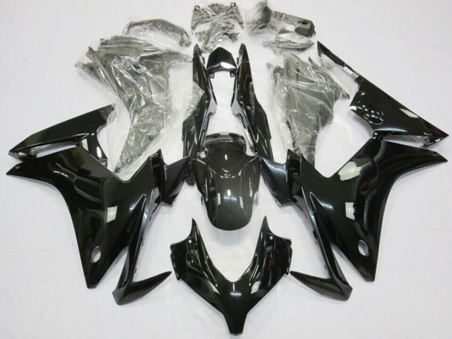 2013-2015 Glossy Black Honda CBR500R Motorcycle Fairings Canada