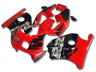 1990-1998 Red Glossy Black Silver RR Honda CBR250RR Motorcycle Fairings Canada