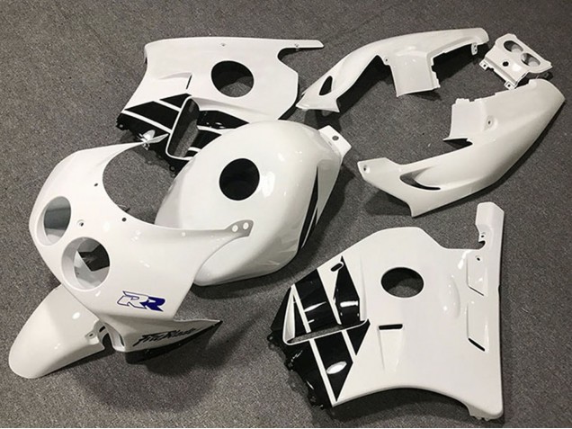 1990-1998 White Glossy Black Honda CBR250RR Motorcycle Fairings Canada