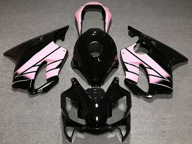 2004-2007 Pink Glossy Black Honda CBR600 F4i Motorcycle Fairings Canada