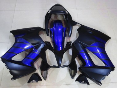 2002-2013 Glossy Blue Matte Blue Matte Black Honda VFR 800 Motorcycle Fairings Canada