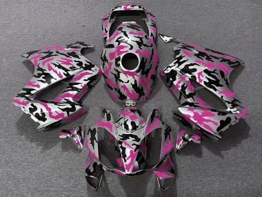 2002-2013 Pink Camouflage Honda VFR 800 Motorcycle Fairings Canada