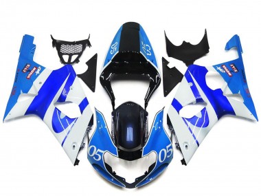 2000-2002 Blue White Black 05 Suzuki GSXR 1000 Motorcycle Fairings Canada