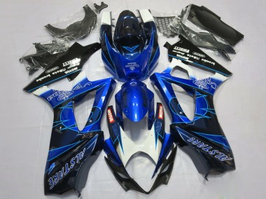 2007-2008 Blue Black Corona Suzuki GSXR 1000 Motorcycle Fairings Canada