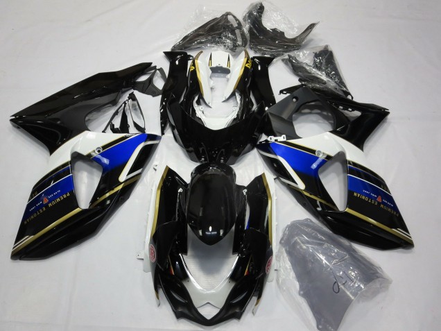 2009-2016 Blue White Gold Black Suzuki GSXR 1000 Motorcycle Fairings Canada