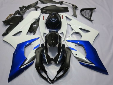 2005-2006 White Blue Black Suzuki GSXR 1000 Motorcycle Fairings Canada