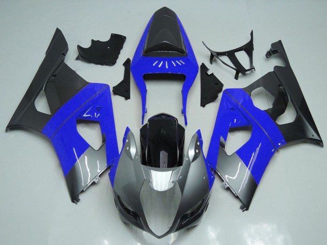 2003-2004 Blue Silver Black Suzuki GSXR 1000 Motorcycle Fairings Canada