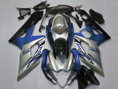 2005-2006 Blue Silver Black Suzuki GSXR 1000 Motorcycle Fairings Canada