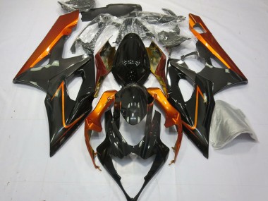 2005-2006 Burnt Orange Black Suzuki GSXR 1000 Motorcycle Fairings Canada