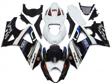 2007-2008 White Blue Red Black Viru Suzuki GSXR 1000 Motorcycle Fairings Canada