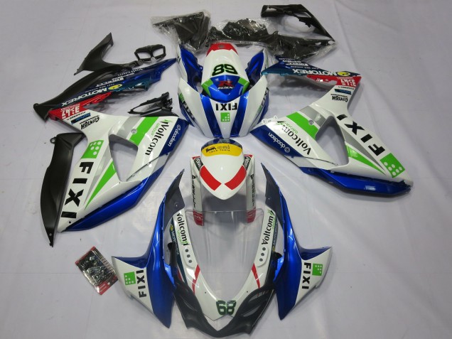 2009-2016 Fixi Suzuki GSXR 1000 Motorcycle Fairings Canada