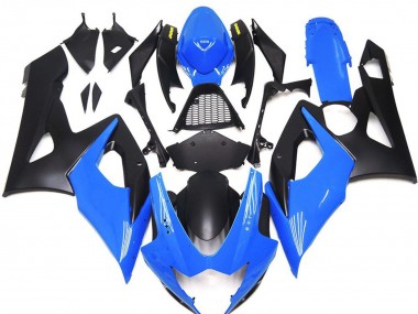 2005-2006 Blue Matte Black Yellow Suzuki GSXR 1000 Motorcycle Fairings Canada