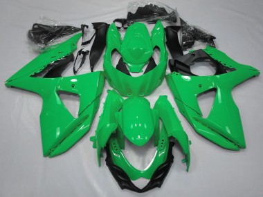 2009-2016 Green Black Suzuki GSXR 1000 Motorcycle Fairing Canada