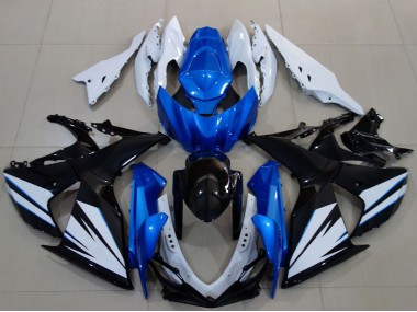 2009-2016 White Blue Black Suzuki GSXR 1000 Motorcycle Fairing Canada